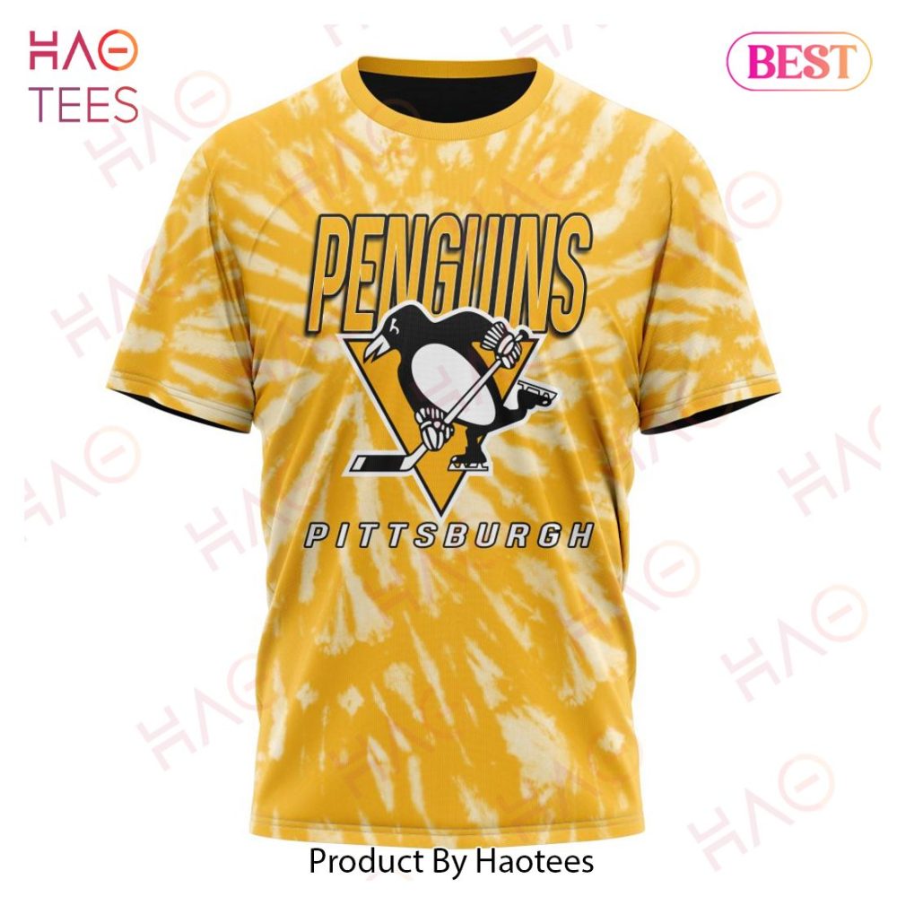 Nhl Pittsburgh Penguins Special Retro Vintage Tie - Dye Hoodie - Image 8