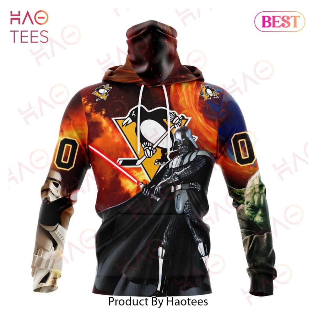 Nhl Pittsburgh Penguins Specialized Design X Star War Hoodie - Image 4