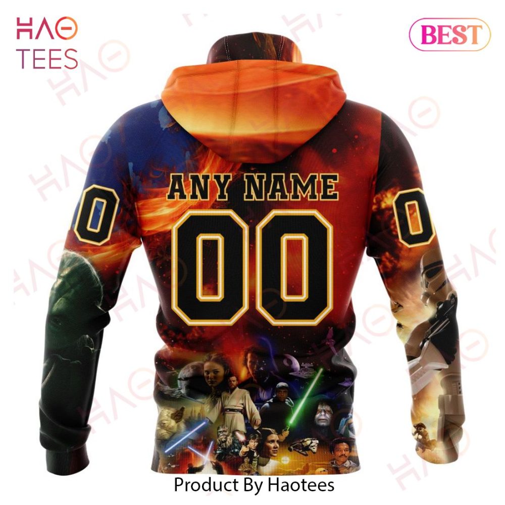 Nhl Pittsburgh Penguins Specialized Design X Star War Hoodie - Image 5