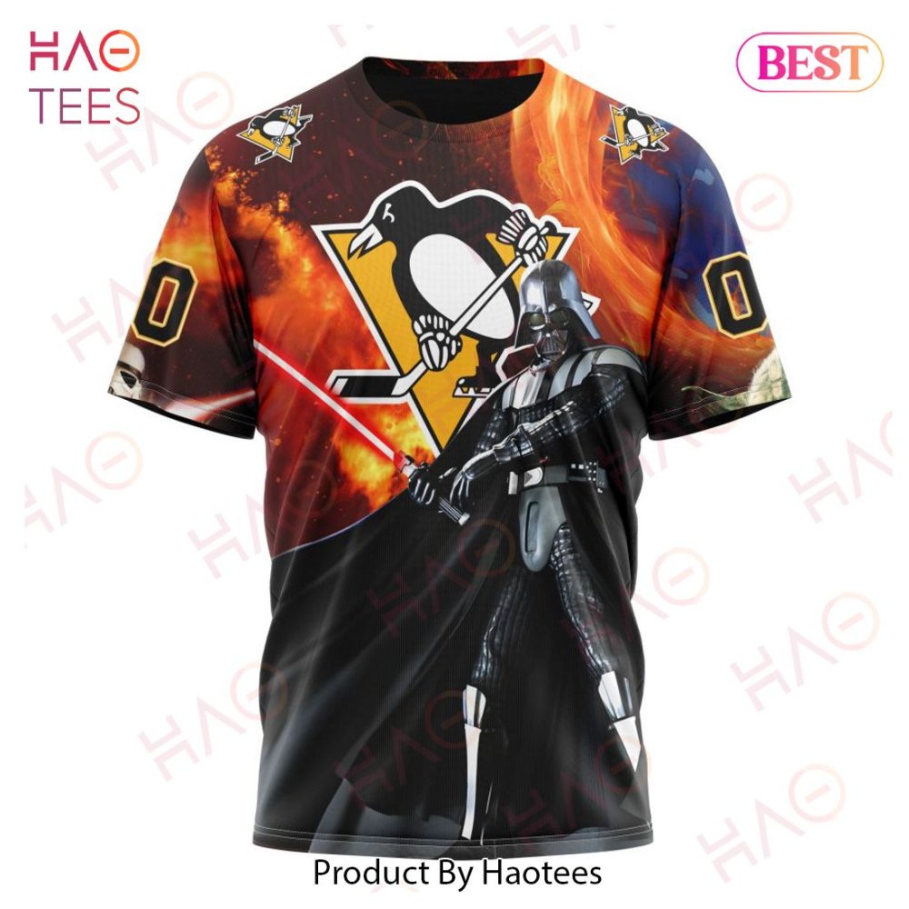 Nhl Pittsburgh Penguins Specialized Design X Star War Hoodie - Image 8