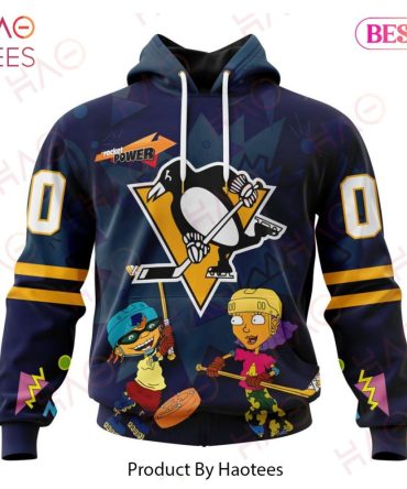 Nhl Pittsburgh Penguins Specialized For Rocket Power 3D Hoodie
