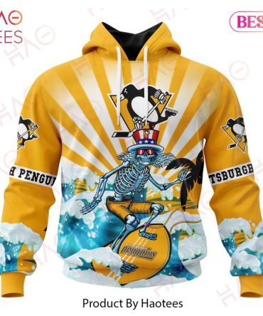Nhl Pittsburgh Penguins Specialized Kits For Grateful Dead Hoodie