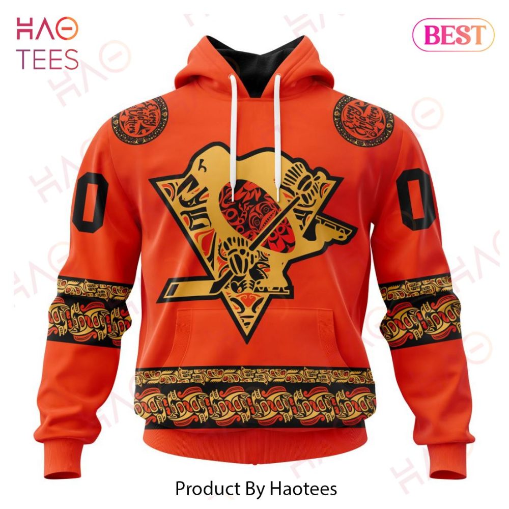 Nhl Pittsburgh Penguins Specialized National Day For Truth And Reconciliation 3D Hoodie