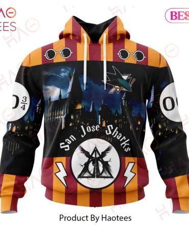 Nhl San Jose Sharks Special Design With Harry Potter Theme 3D Hoodie