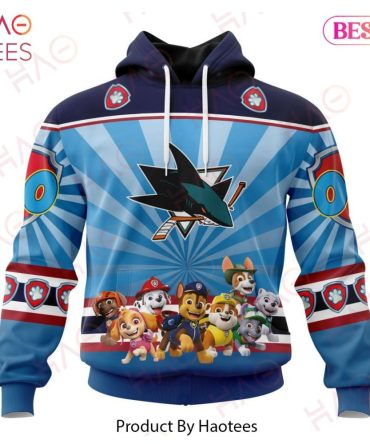 Nhl San Jose Sharks Special Paw Patrol Kits Hoodie