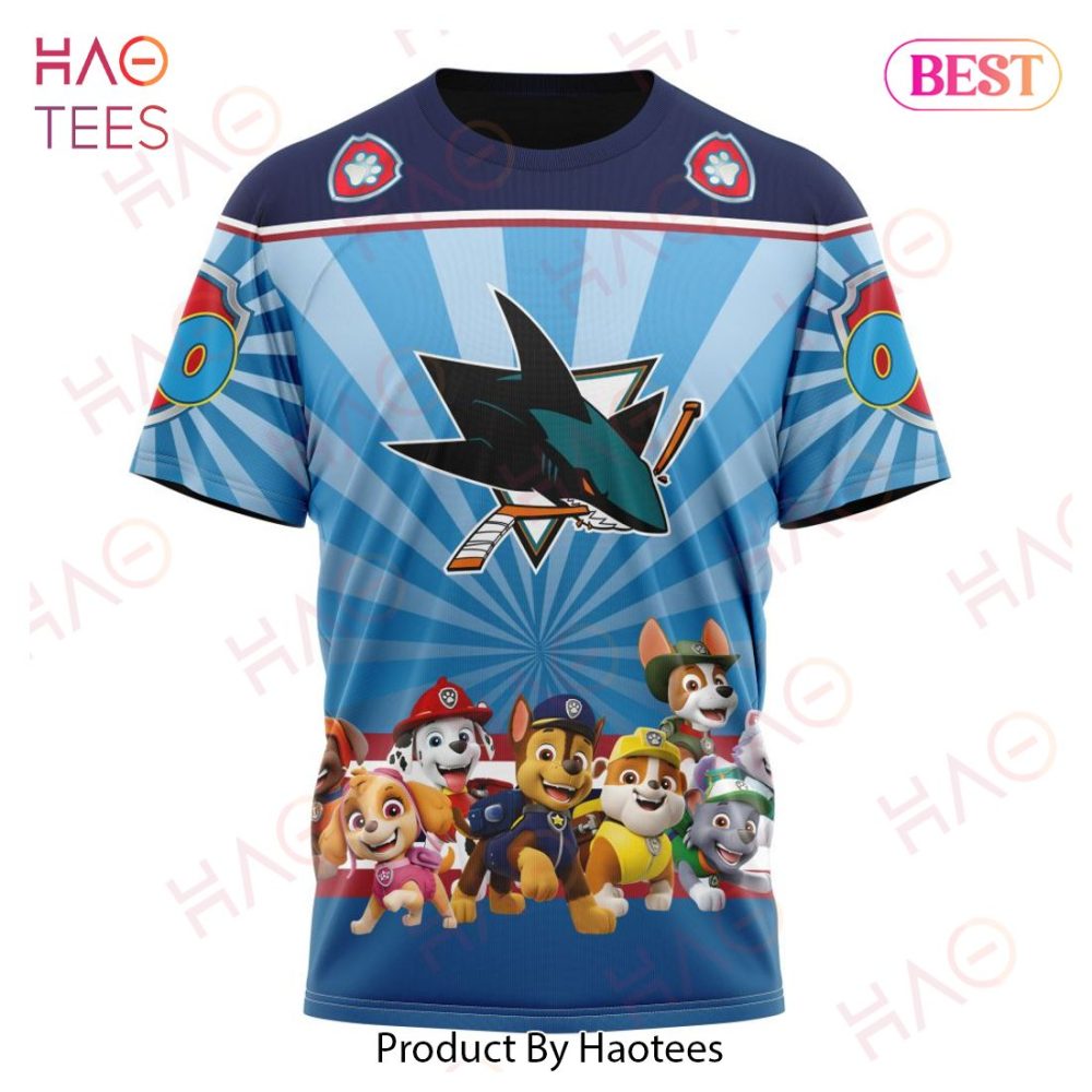 Nhl San Jose Sharks Special Paw Patrol Kits Hoodie - Image 8