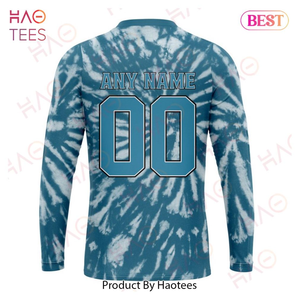 Nhl San Jose Sharks Special Retro Vintage Tie - Dye Hoodie - Image 7