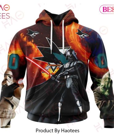Nhl San Jose Sharks Specialized Design X Star War Hoodie