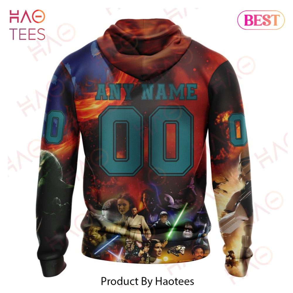 Nhl San Jose Sharks Specialized Design X Star War Hoodie - Image 3