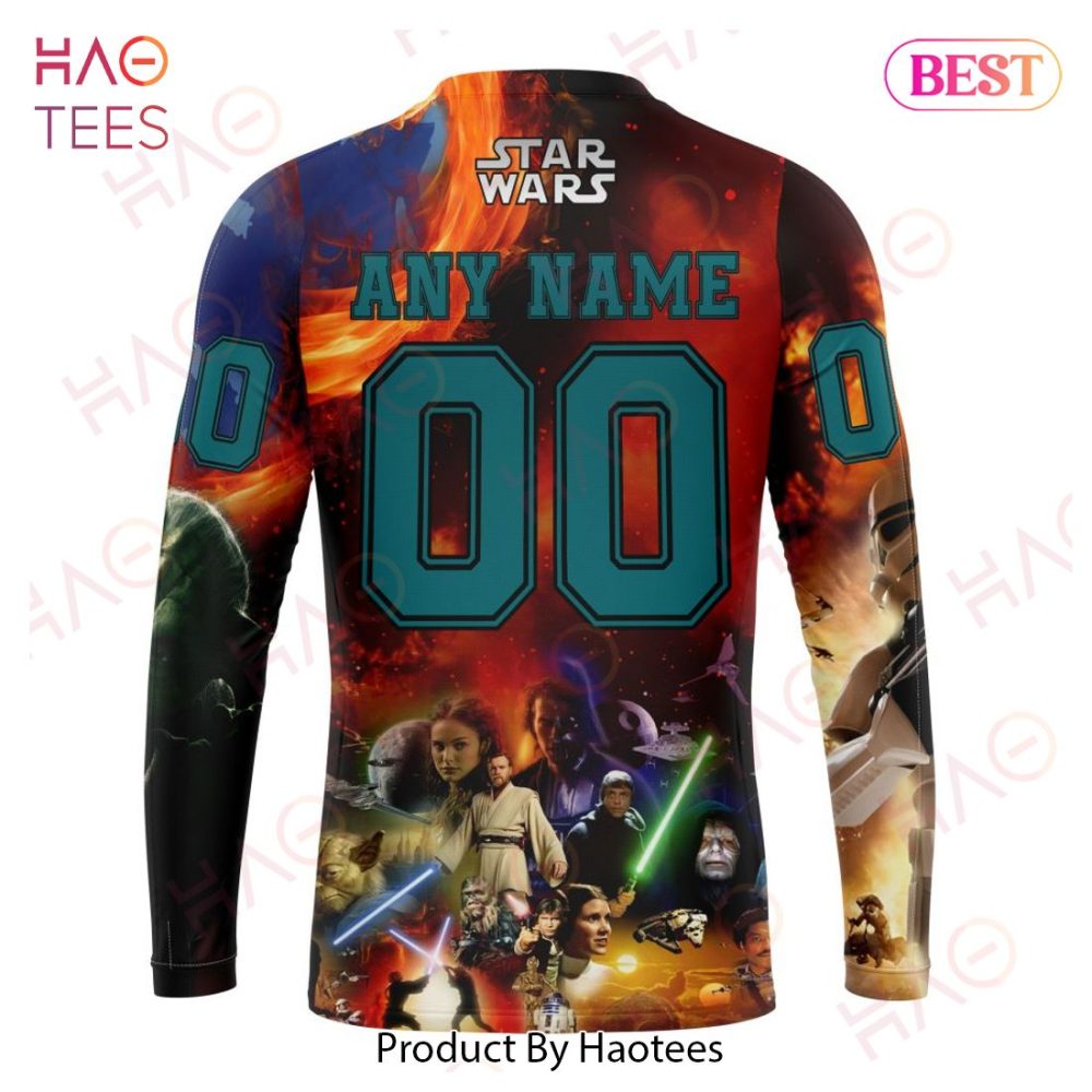 Nhl San Jose Sharks Specialized Design X Star War Hoodie - Image 7