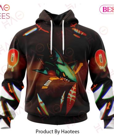 Nhl San Jose Sharks Specialized Jersey For Halloween Night Hoodie
