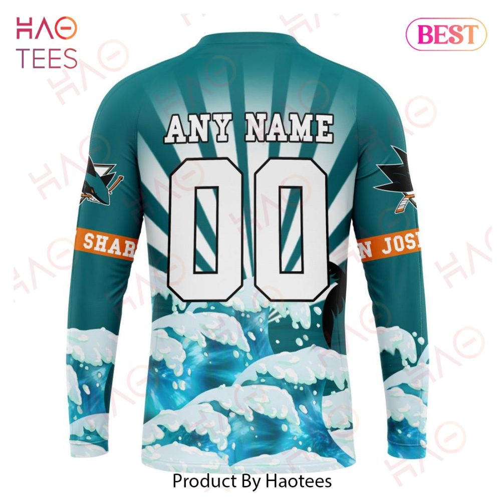 Nhl San Jose Sharks Specialized Kits For Grateful Dead Hoodie - Image 7