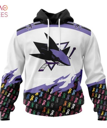 Nhl San Jose Sharks, Specialized Kits In October We Stand Together We Can Beat Cancer
