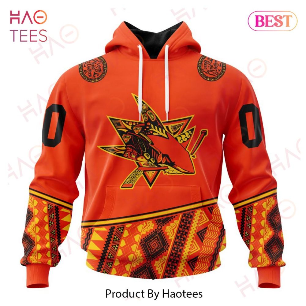 Nhl San Jose Sharks Specialized National Day For Truth And Reconciliation 3D Hoodie