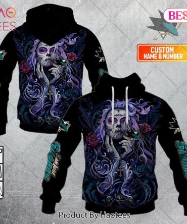 Nhl San Jose Sharks Tattoo Girl Artwork 2023 Hoodie, T-Shirt, Zip Hoodie, Sweatshirt