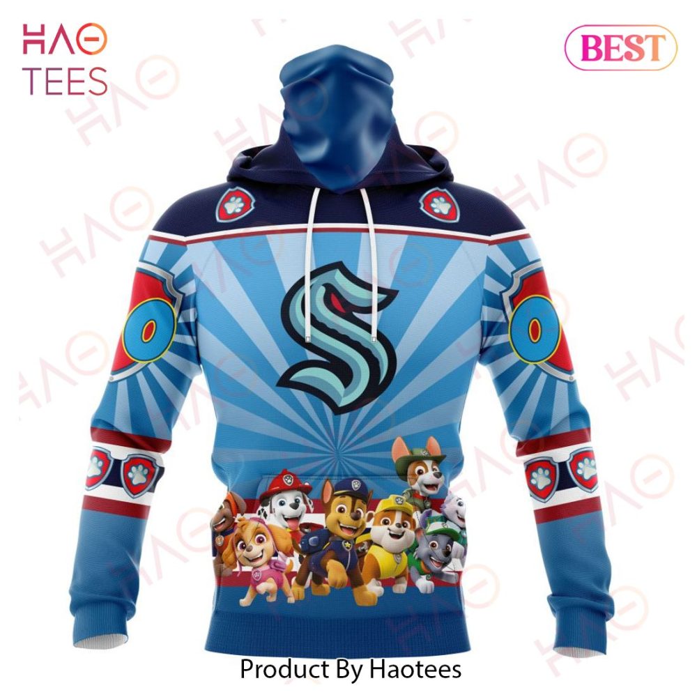 Nhl Seattle Kraken Special Paw Patrol Kits Hoodie - Image 4