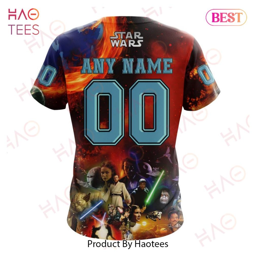 Nhl Seattle Kraken Specialized Design X Star War Hoodie - Image 9