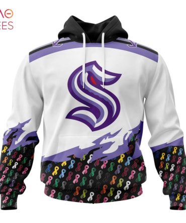 Nhl Seattle Kraken, Specialized Kits In October We Stand Together We Can Beat Cancer