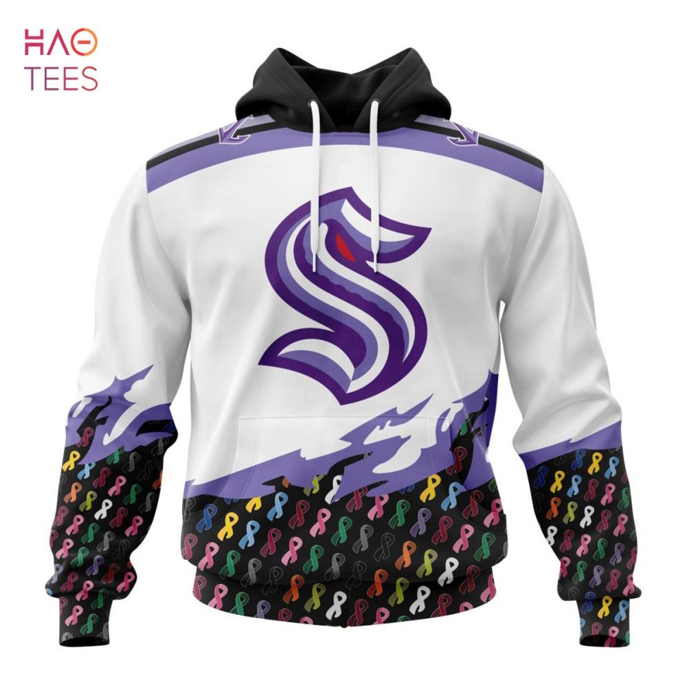 Nhl Seattle Kraken, Specialized Kits In October We Stand Together We Can Beat Cancer