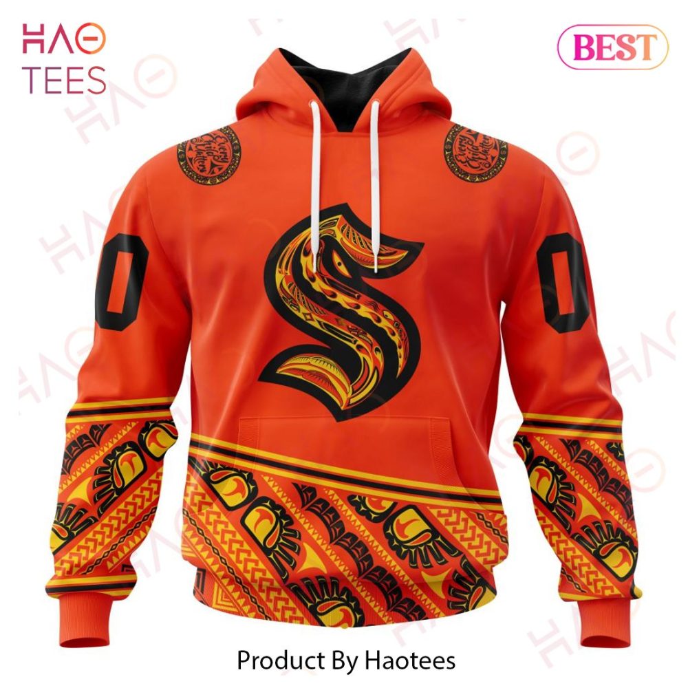 Nhl Seattle Kraken Specialized National Day For Truth And Reconciliation 3D Hoodie