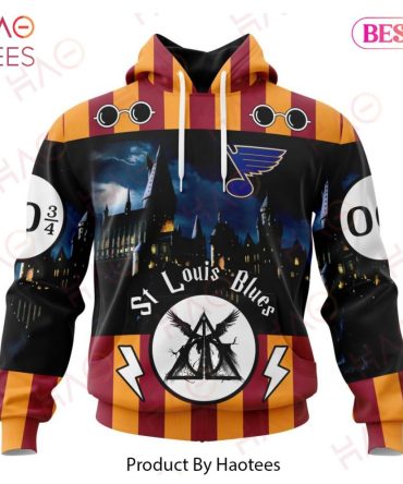 Nhl St Louis Blues Special Design With Harry Potter Theme 3D Hoodie