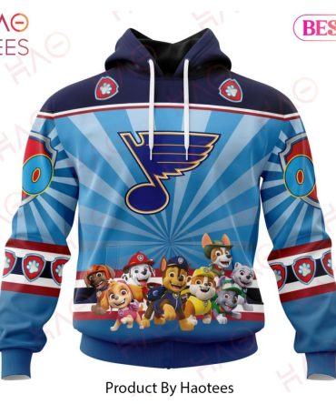 Nhl St Louis Blues Special Paw Patrol Kits Hoodie