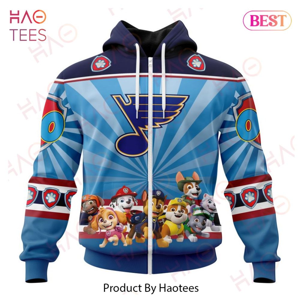 Nhl St Louis Blues Special Paw Patrol Kits Hoodie - Image 2
