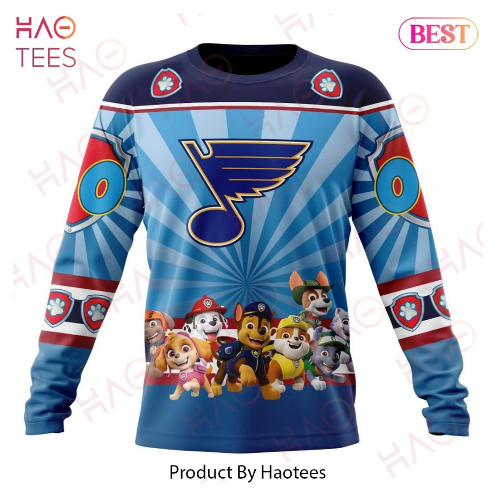 Nhl St Louis Blues Special Paw Patrol Kits Hoodie - Image 6