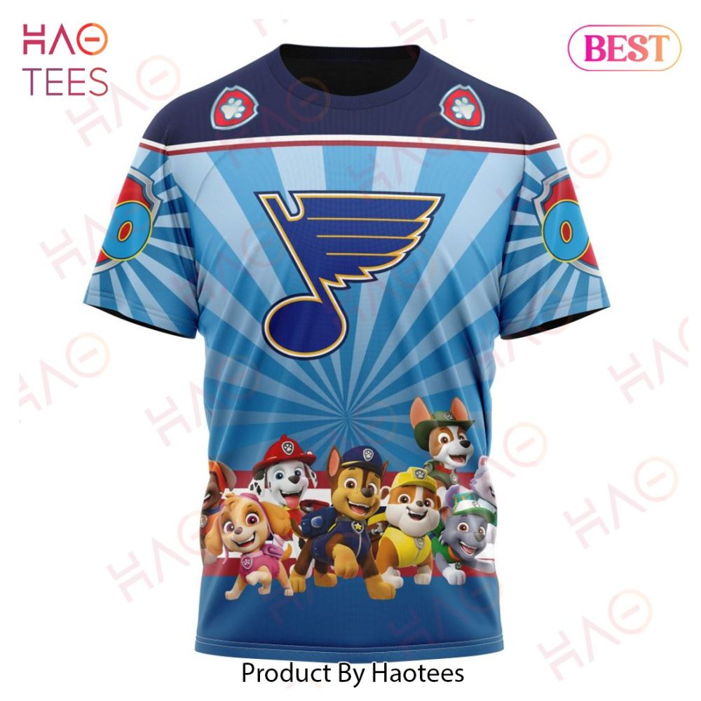 Nhl St Louis Blues Special Paw Patrol Kits Hoodie - Image 8