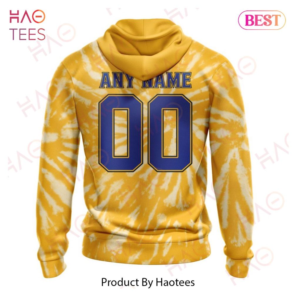 Nhl St Louis Blues Special Retro Vintage Tie - Dye Hoodie - Image 3