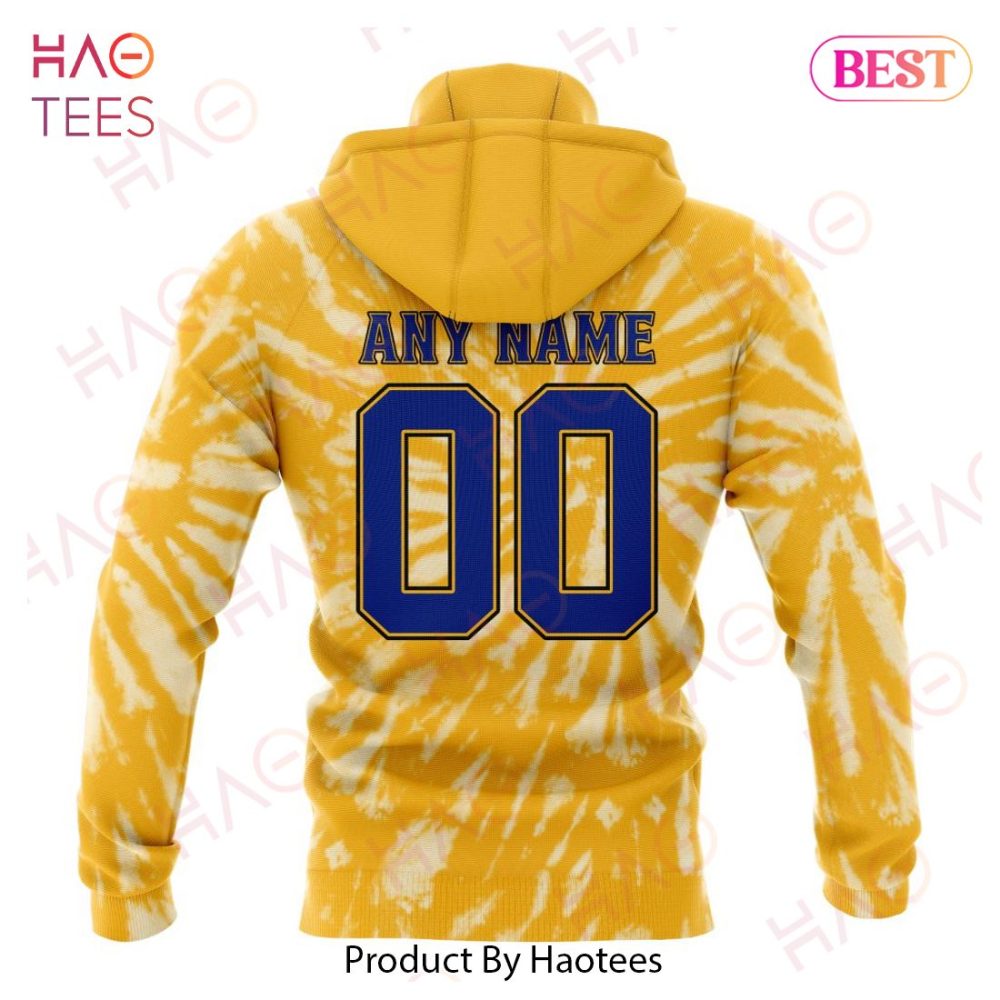 Nhl St Louis Blues Special Retro Vintage Tie - Dye Hoodie - Image 5