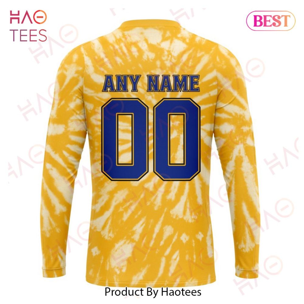 Nhl St Louis Blues Special Retro Vintage Tie - Dye Hoodie - Image 7
