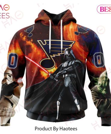 Nhl St. Louis Blues Specialized Design X Star War Hoodie