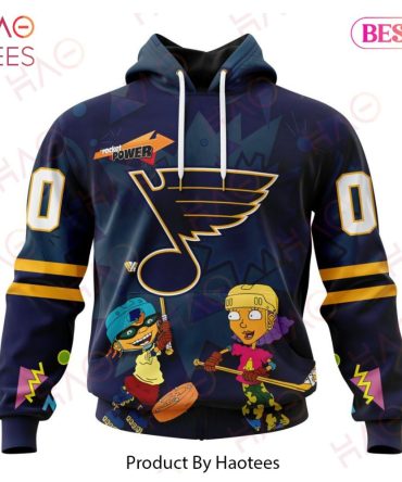 Nhl St. Louis Blues Specialized For Rocket Power 3D Hoodie