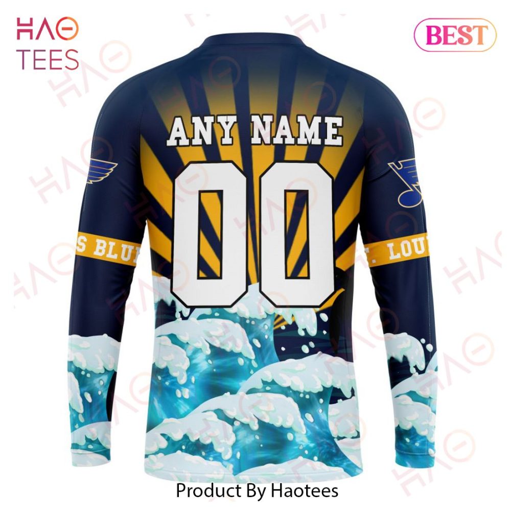 Nhl St. Louis Blues Specialized Kits For Grateful Dead Hoodie - Image 7