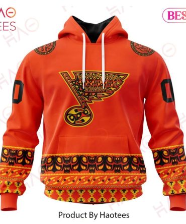 Nhl St. Louis Blues Specialized National Day For Truth And Reconciliation 3D Hoodie