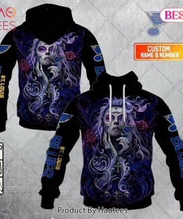 Nhl St. Louis Blues Tattoo Girl Artwork 2023 Hoodie, T-Shirt, Zip Hoodie, Sweatshirt