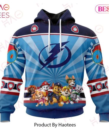 Nhl Tampa Bay Lightning Special Paw Patrol Kits Hoodie