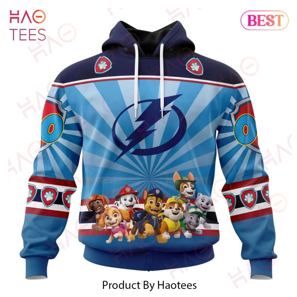 Nhl Tampa Bay Lightning Special Paw Patrol Kits Hoodie