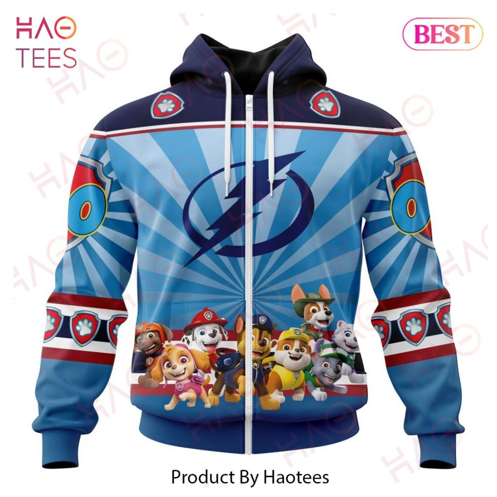Nhl Tampa Bay Lightning Special Paw Patrol Kits Hoodie - Image 2