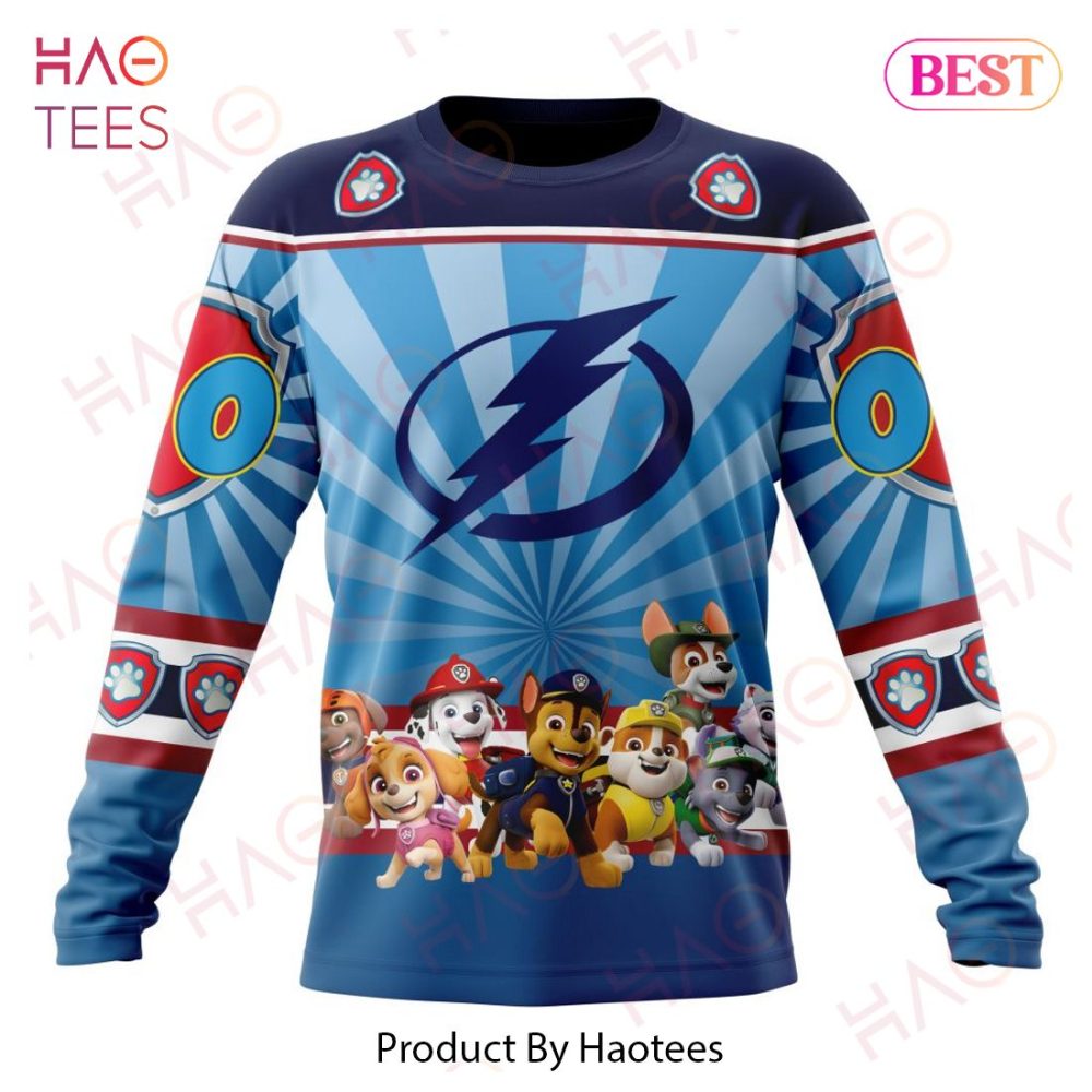 Nhl Tampa Bay Lightning Special Paw Patrol Kits Hoodie - Image 6