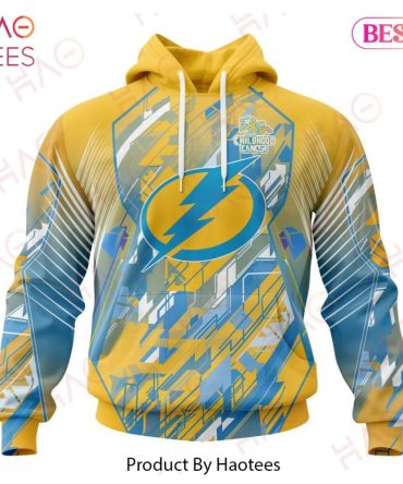 Nhl Tampa Bay Lightning Specialized Design Fearless Against Childhood Cancers 3D Hoodie