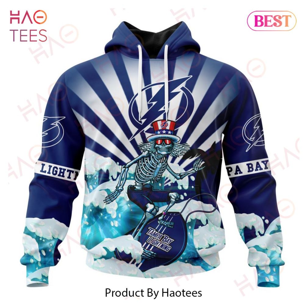 Nhl Tampa Bay Lightning Specialized Kits For Grateful Dead Hoodie