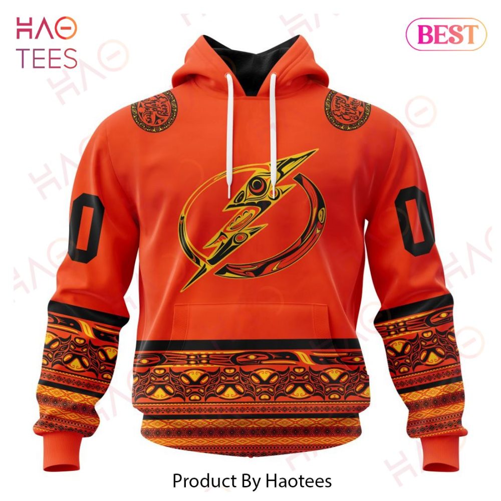 Nhl Tampa Bay Lightning Specialized National Day For Truth And Reconciliation 3D Hoodie