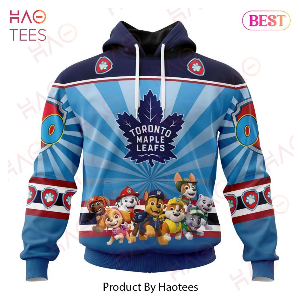 Nhl Toronto Maple Leafs Special Paw Patrol Kits Hoodie