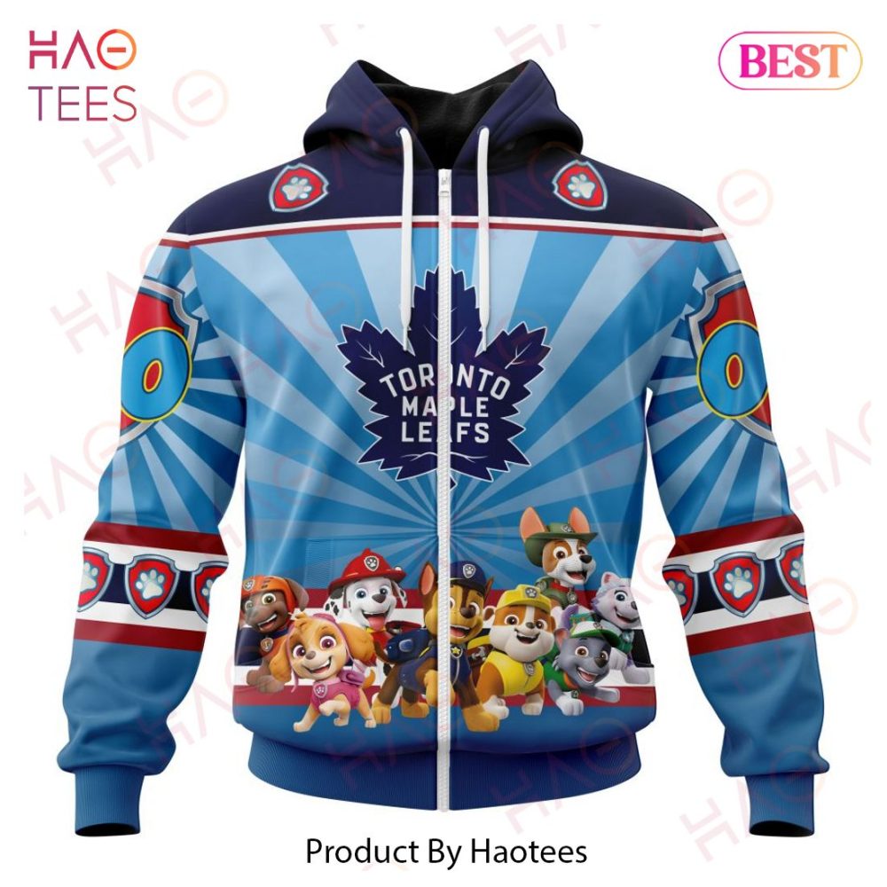 Nhl Toronto Maple Leafs Special Paw Patrol Kits Hoodie - Image 2