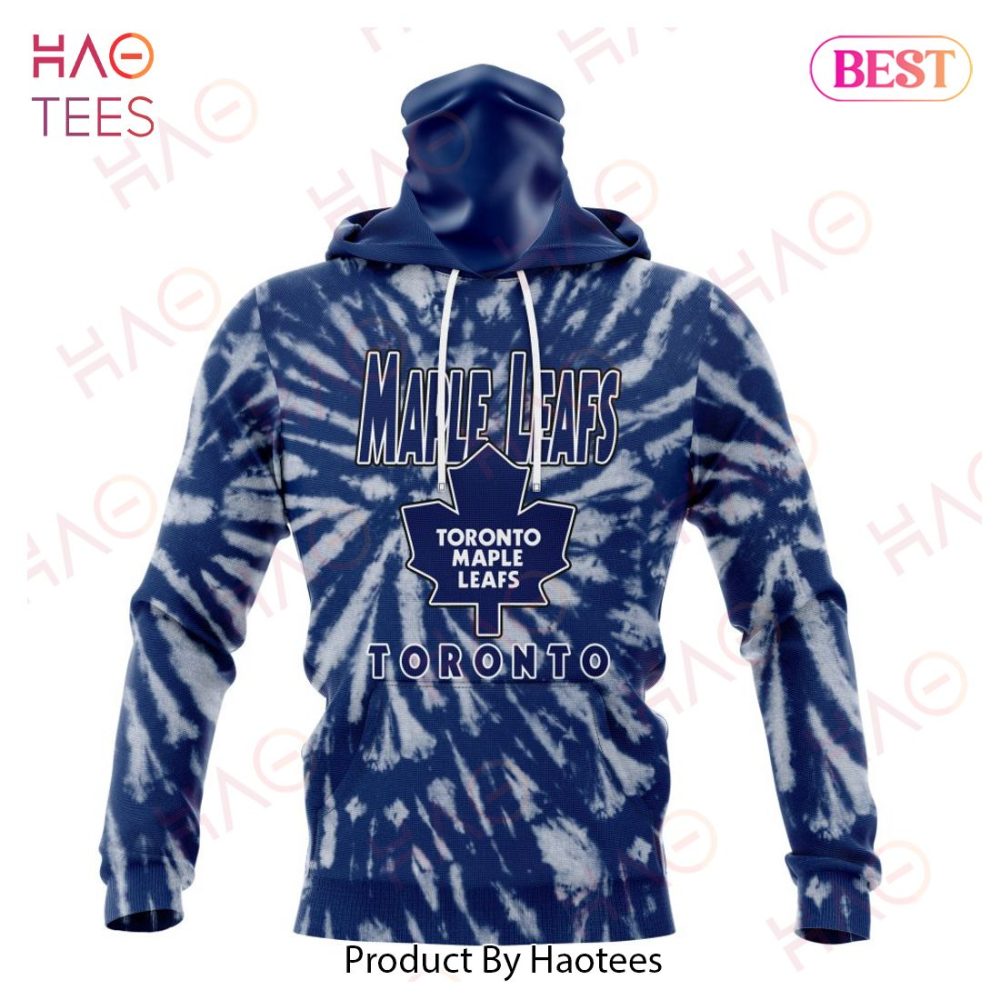 Nhl Toronto Maple Leafs Special Retro Vintage Tie - Dye Hoodie - Image 4