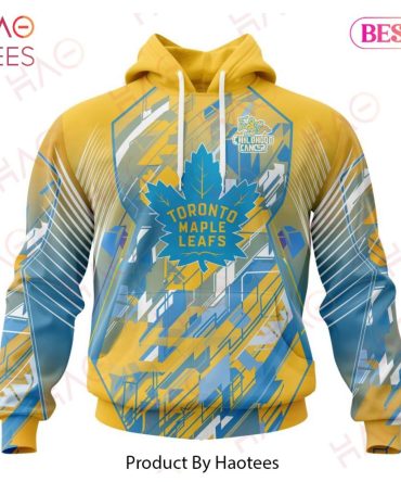 Nhl Toronto Maple Leafs Specialized Design Fearless Against Childhood Cancers 3D Hoodie