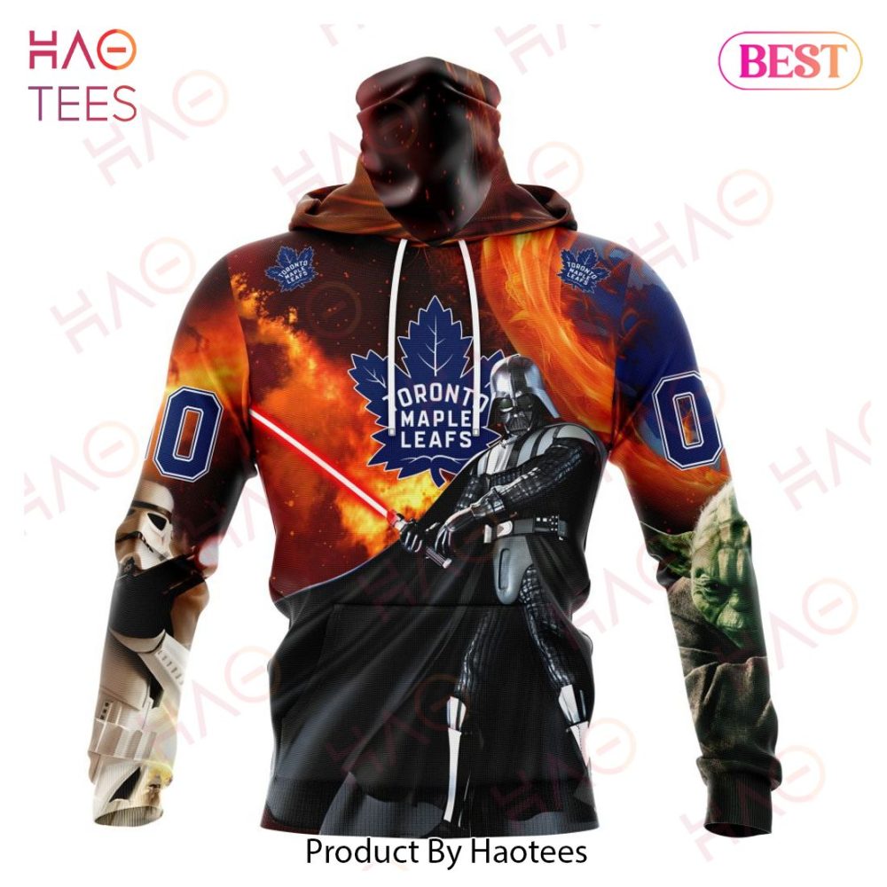 Nhl Toronto Maple Leafs Specialized Design X Star War Hoodie - Image 4