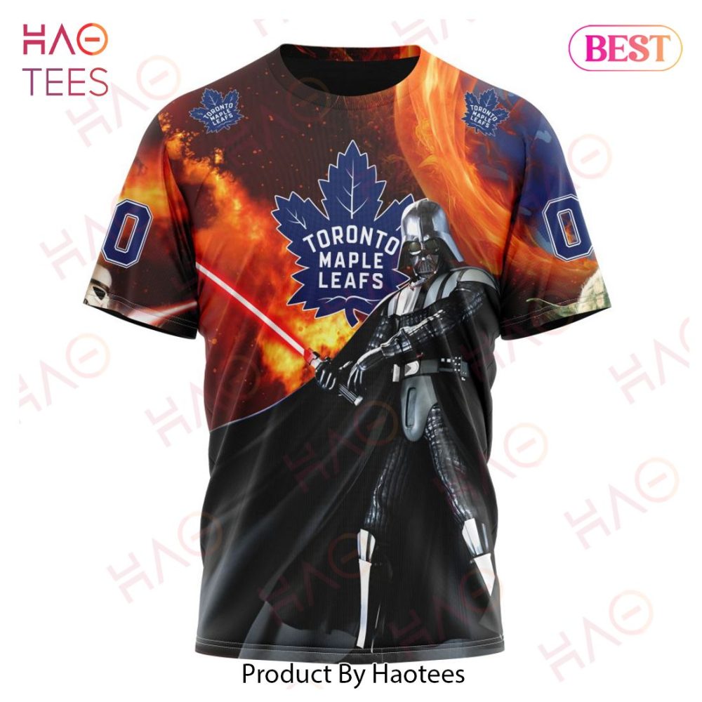 Nhl Toronto Maple Leafs Specialized Design X Star War Hoodie - Image 8
